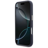 Guess FW Resin Logo Case til iPhone 17 Pro - Blå