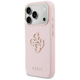 Guess FW Resin Logo Case for iPhone 17 Pro - Pink