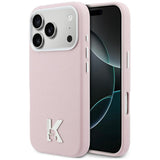 Karl Lagerfeld Karl Head Logo MagSafe Case for iPhone 17 Pro Max - Pink
