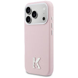 Karl Lagerfeld Karl Head Logo MagSafe Case for iPhone 17 Pro Max - Pink