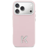 Karl Lagerfeld Karl Head Logo MagSafe Case for iPhone 17 Pro Max - Pink
