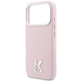 Karl Lagerfeld Karl Head Logo MagSafe Case for iPhone 17 Pro Max - Pink