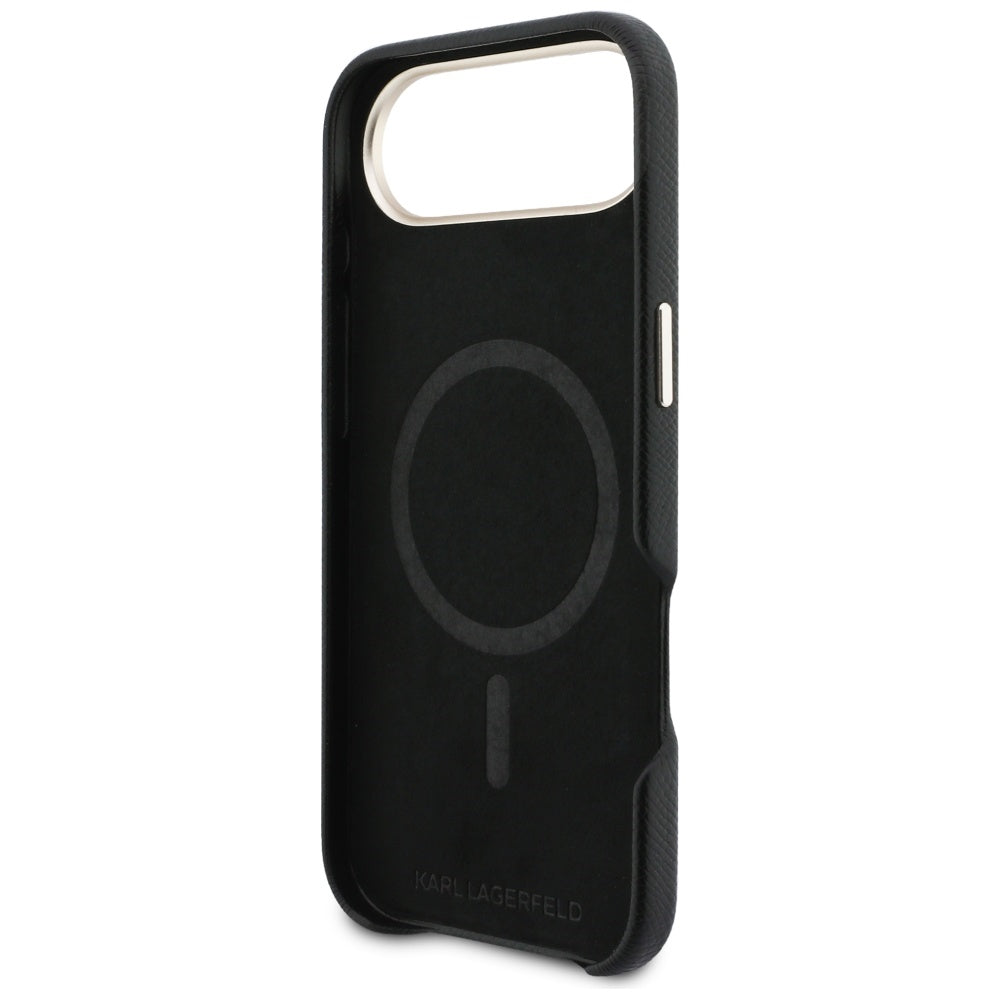 Karl Lagerfeld Karl Head Logo MagSafe Case til iPhone Air - sort