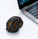 Wozinsky WMGB-1179 Wireless Optical Gaming Mouse with Built-in Rechargeable Battery 3200 DPI with Backlight - Black