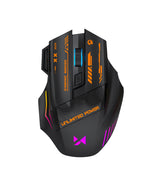 Wozinsky WMGB-1179 Wireless Optical Gaming Mouse with Built-in Rechargeable Battery 3200 DPI with Backlight - Black