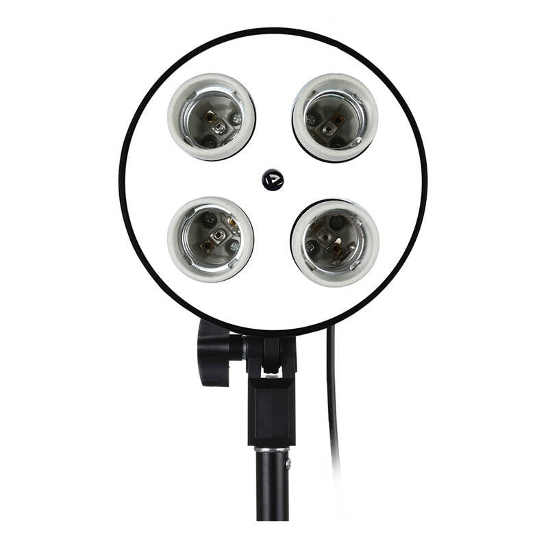 Studio sæt Puluz softbox 50x70cm, stativ, LED pære 4 stykker PU5071EU