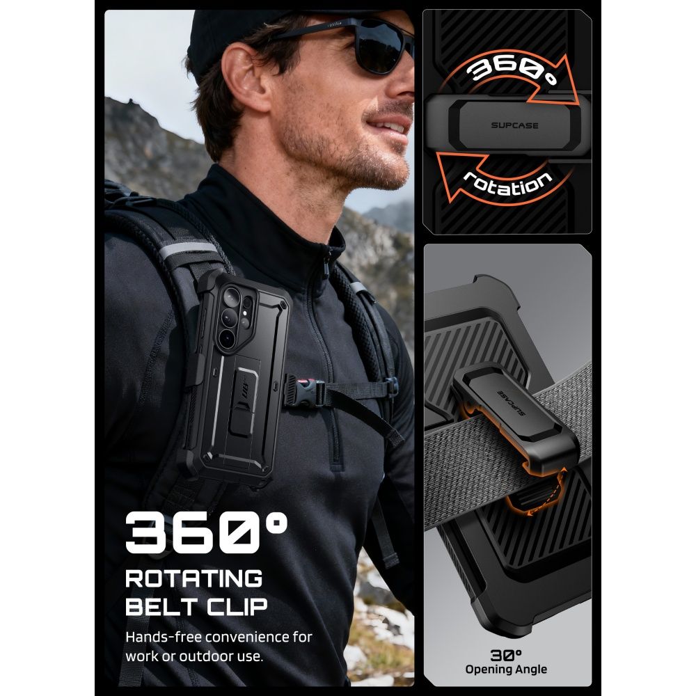 Supcase Unicorn Beetle Pro 2-Pack Case til Samsung Galaxy S26 Ultra - sort