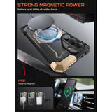Supcase UB Grip Mag MagSafe Case til Samsung Galaxy S26 - sort og brun