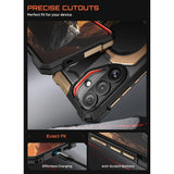 Supcase UB Grip Mag MagSafe Case til Samsung Galaxy S26 - sort og brun