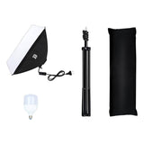 Studio sæt Puluz LED softbox 50x70cm, stativ, LED pære 1 pc PU5070EU