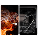 Meatmeet X Pro Kitchen Thermometer with Bluetooth/WiFi App for Grill, Oven, Smoker - Black