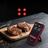 Meatmeet X Pro Kitchen Thermometer with Bluetooth/WiFi App for Grill, Oven, Smoker - Black