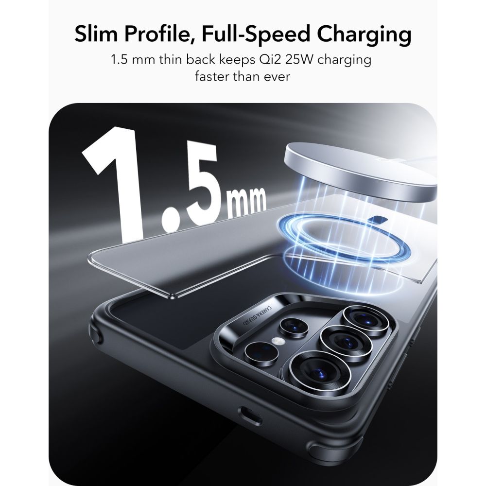 ESR Classic Hybrid MagSafe Case til Samsung Galaxy S26 Ultra - sort