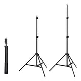 Foto studio baggrund støtte Puluz 2x2m + Baggrunde 3 stykker PKT5204