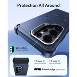 ESR Cyber Tough Kickstand MagSafe Case til Samsung Galaxy S26 Ultra - Navy Blue