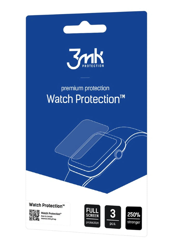 3mk Watch Protection ARC Smartwatch Screen Protector Film til Garett Kids Vibe AI 4G