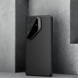 Nillkin CarboProp Magnetisk Case med Kamera Cover og Stand Kompatibel med MagSafe til Samsung S26 Ultra - Sort