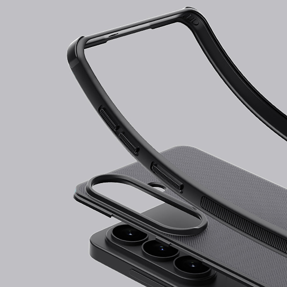 Nillkin Super Frosted Shield Pro Magnetic Case Kompatibel med MagSafe til Samsung Galaxy S26 - sort