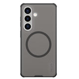 Nillkin Super Frosted Shield Pro Magnetic Case Kompatibel med MagSafe til Samsung Galaxy S26 - Gennemskinneligt sort