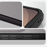 Nillkin Super Frosted Shield Pro Magnetic Case Kompatibel med MagSafe til Samsung Galaxy S26 - Gennemskinneligt sort