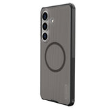 Nillkin Super Frosted Shield Pro Magnetic Case Kompatibel med MagSafe til Samsung Galaxy S26 - Gennemskinneligt sort
