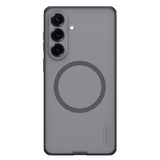Nillkin Super Frosted Shield Pro Magnetic Case Kompatibel med MagSafe til Samsung Galaxy S26+ - Gennemskinneligt sort