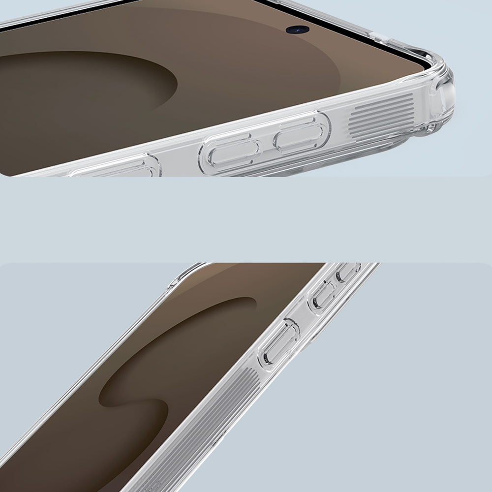 Nillkin Nature TPU Pro Case Kompatibel med MagSafe til Samsung Galaxy S26+ - Hvid