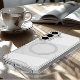 Nillkin Nature TPU Pro Case Kompatibel med MagSafe til Samsung Galaxy S26+ - Hvid