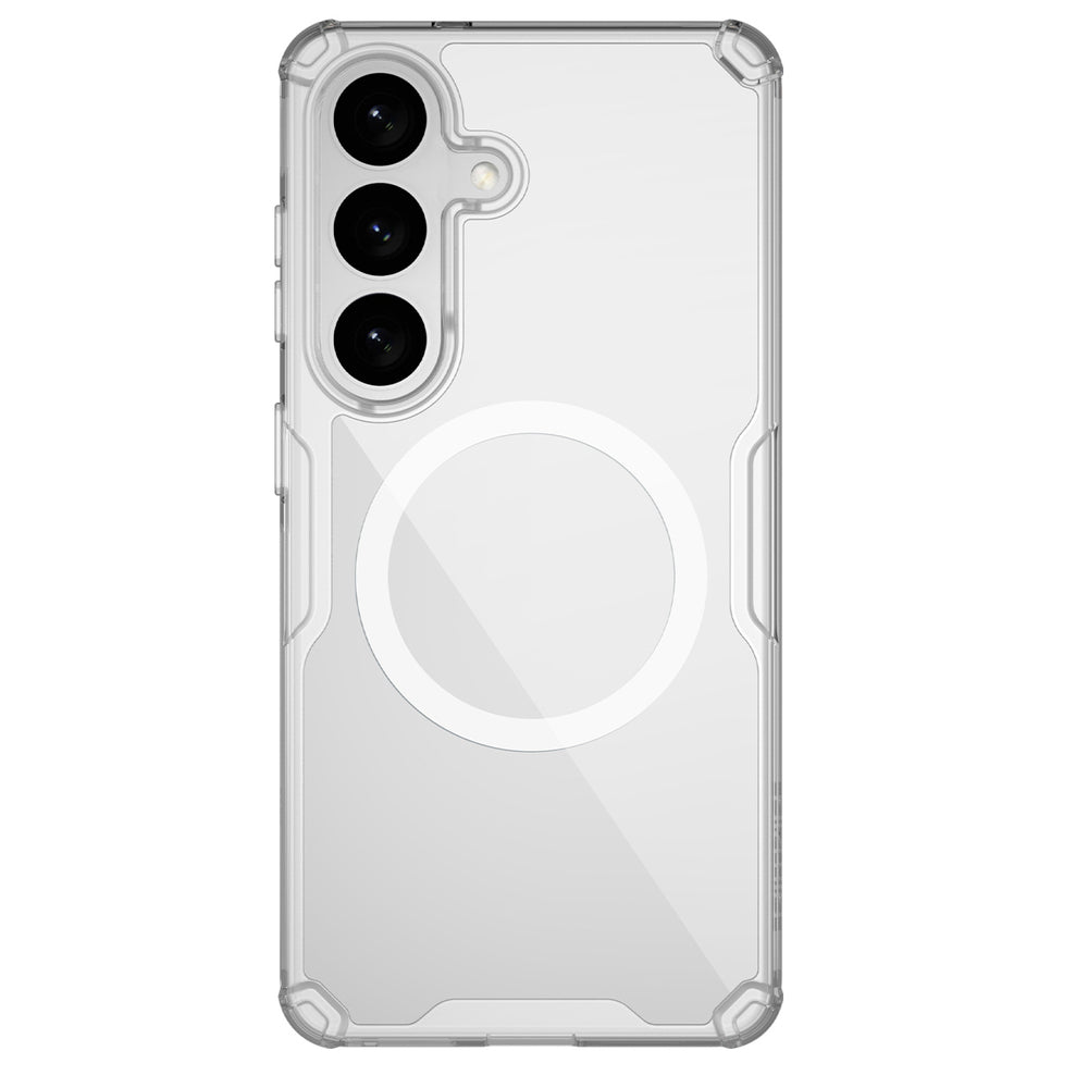 Nillkin Nature TPU Pro Case Kompatibel med MagSafe til Samsung Galaxy S26 - Hvid