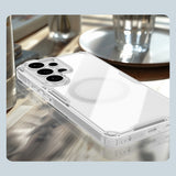Nillkin Nature TPU Pro Case Kompatibel med MagSafe til Samsung Galaxy S26 Ultra - Hvid