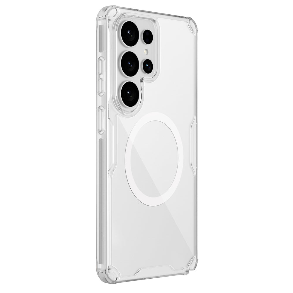 Nillkin Nature TPU Pro Case Kompatibel med MagSafe til Samsung Galaxy S26 Ultra - Hvid