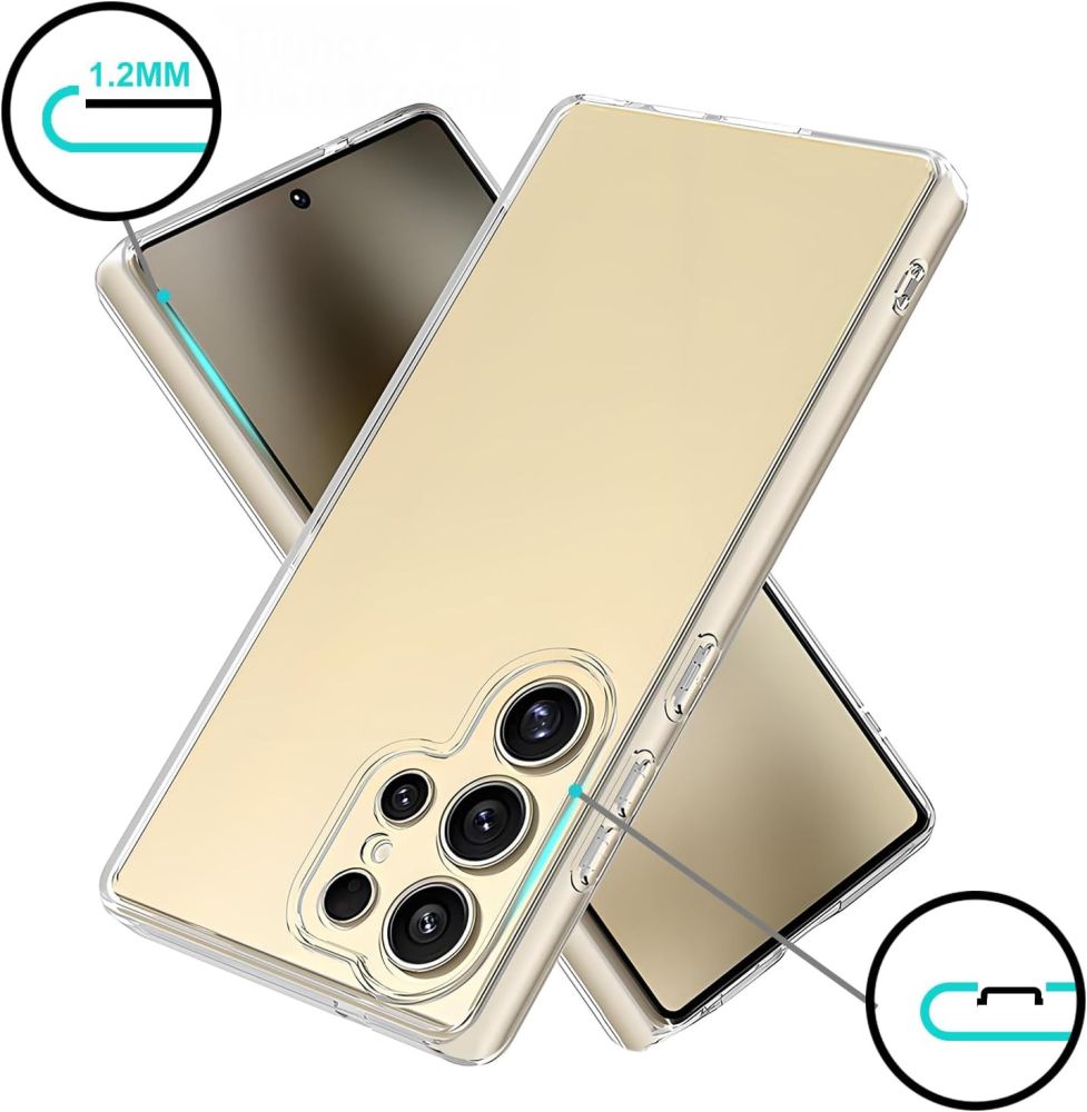 Tech-Protect FlexAir Case til Samsung Galaxy S26 Ultra - gennemsigtigt