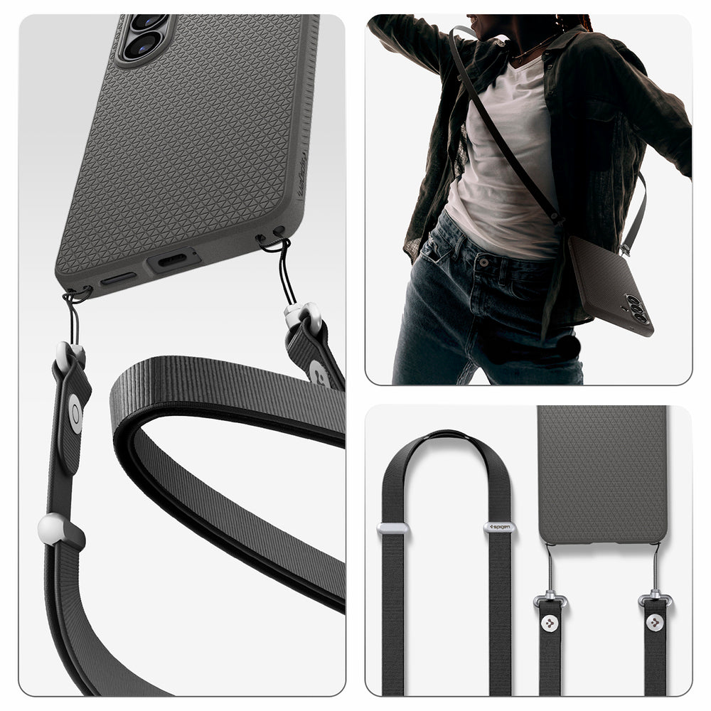Spigen Liquid Air Mag MagSafe Case til Samsung Galaxy S26 - Grå