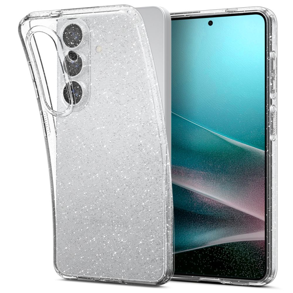 Spigen Liquid Crystal Glitter Case til Samsung Galaxy S26 - Glitter og Clear