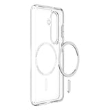 Spigen Ultra Hybrid Mag MagSafe Case til Samsung Galaxy S26 - Klar og hvid