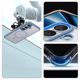 Spigen Ultra Hybrid Mag MagSafe Case til Samsung Galaxy S26 - Clear Blue