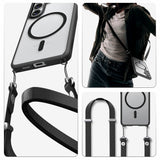 Spigen Ultra Hybrid Mag MagSafe Case til Samsung Galaxy S26 - Clear Black