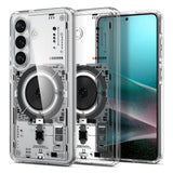 Spigen Ultra Hybrid Mag MagSafe Case til Samsung Galaxy S26 Neo One - Gennemsigtig