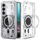 Spigen Ultra Hybrid Mag MagSafe Case til Samsung Galaxy S26 Neo One - Gennemsigtig