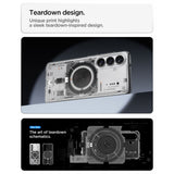 Spigen Ultra Hybrid Mag MagSafe Case til Samsung Galaxy S26 Neo One - Gennemsigtig