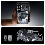 Spigen Ultra Hybrid Mag MagSafe Case til Samsung Galaxy S26 Zero One - klar sort