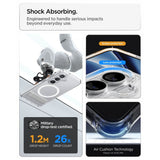 Spigen Ultra Hybrid S Mag MagSafe Case til Samsung Galaxy S26 - Klar og hvid