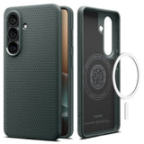 Spigen Liquid Air Mag MagSafe Case til Samsung Galaxy S26+ - Grøn
