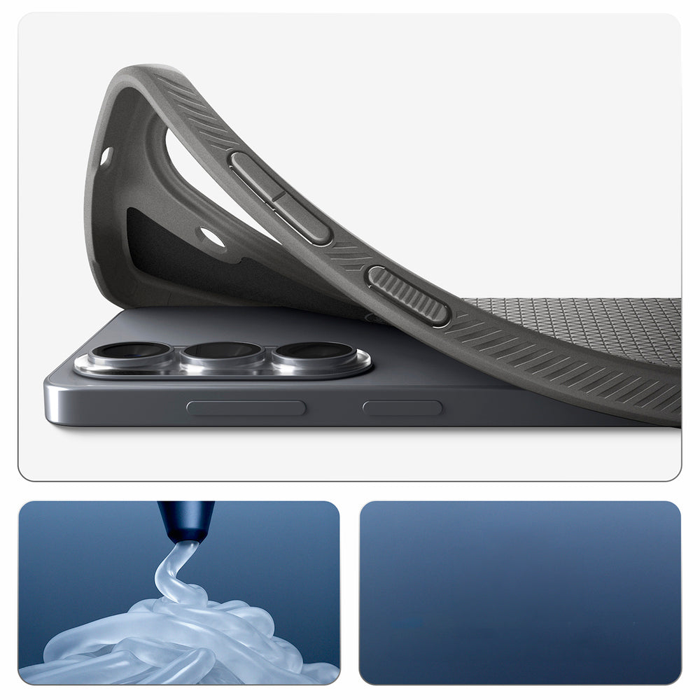 Spigen Liquid Air Mag MagSafe Case til Samsung Galaxy S26+ - Grå