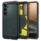 Spigen Tough Armor Mag MagSafe Case til Samsung Galaxy S26+ - Grøn