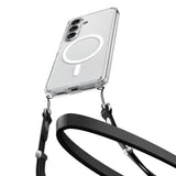 Spigen Ultra Hybrid Mag MagSafe Case til Samsung Galaxy S26+ - Klar og hvid