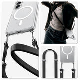 Spigen Ultra Hybrid Mag MagSafe Case til Samsung Galaxy S26+ - Klar og hvid
