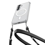Spigen Ultra Hybrid Mag MagSafe Case til Samsung Galaxy S26+ - Klar og hvid