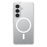 Spigen Ultra Hybrid Mag MagSafe Case til Samsung Galaxy S26+ - Klar og hvid
