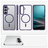 Spigen Ultra Hybrid Mag MagSafe Case til Samsung Galaxy S26+ - Clear Navy Blue